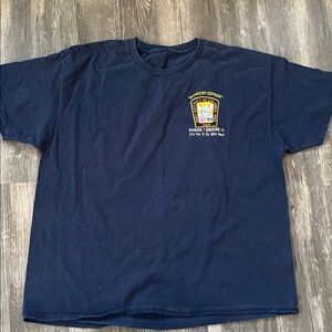 Navy Blue Short Sleeve Tee